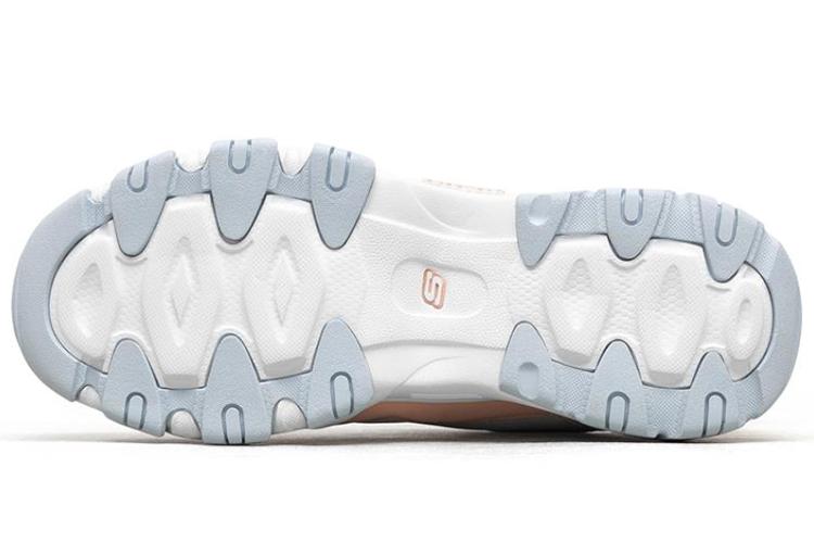 Кроссовки женские Skechers D'lites 2.0 белые, синие, розовые, 35.5 EU