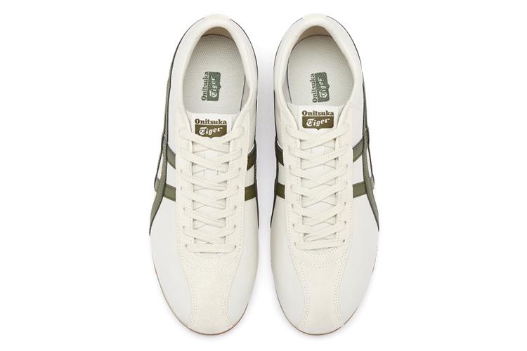 Кеды унисекс Onitsuka Tiger Fb Trainer кремово-зелёные, 37.5 EU