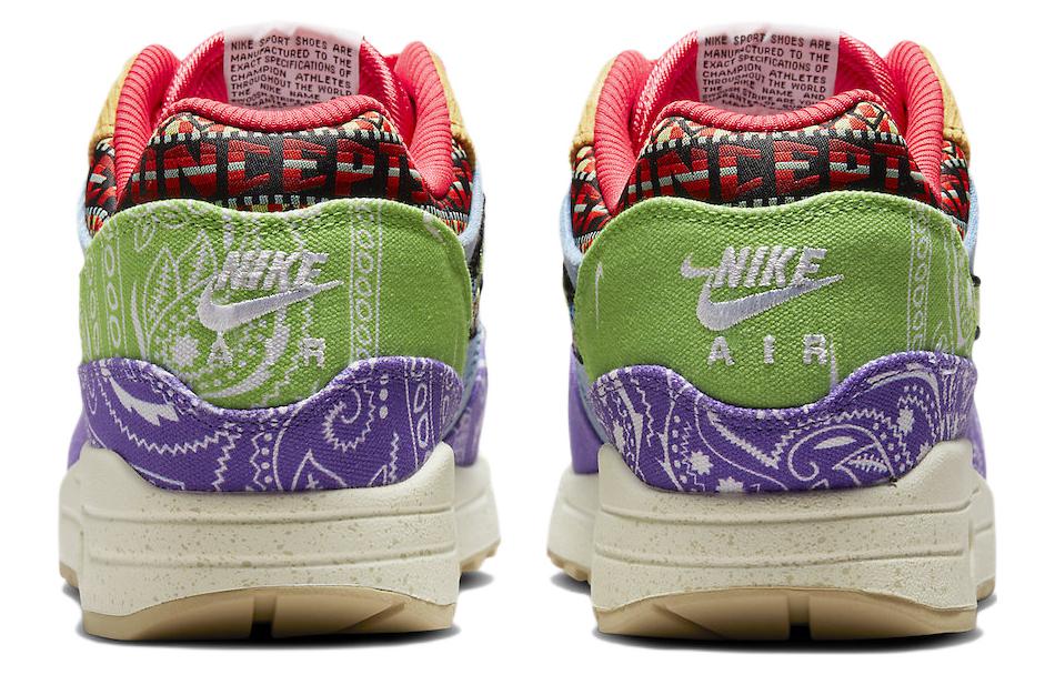 Кроссовки унисекс Nike Air Max 1 SP Concepts Far Out, фиолетово-синие, 42 EU