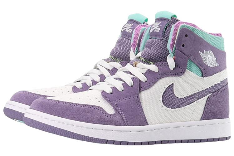 Кроссовки мужские Jordan 1 High Zoom Air CMFT белые, 44 EU