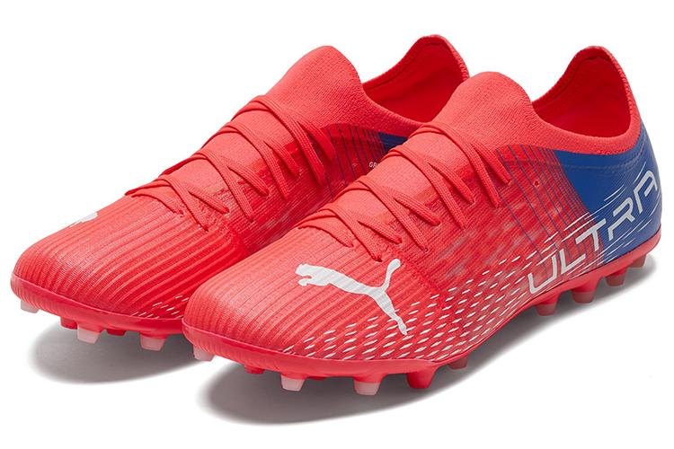 Футбольные бутсы мужские PUMA Ultra 3.3 Mg красные, 46 EU