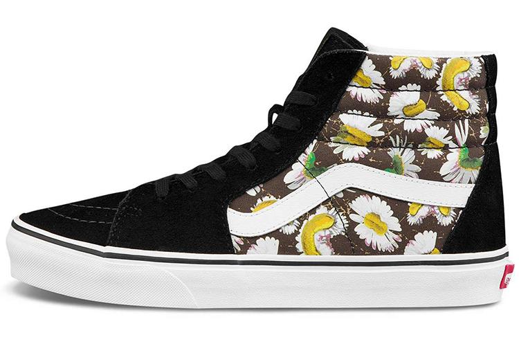 Кеды унисекс Vans SK8-Hi черные, 41 EU