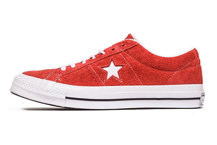 Кеды унисекс Converse One Star Ox Suede красные, 46 EU