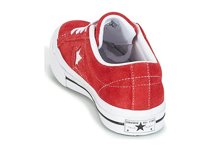 Кеды унисекс Converse One Star Ox Suede красные, 46 EU