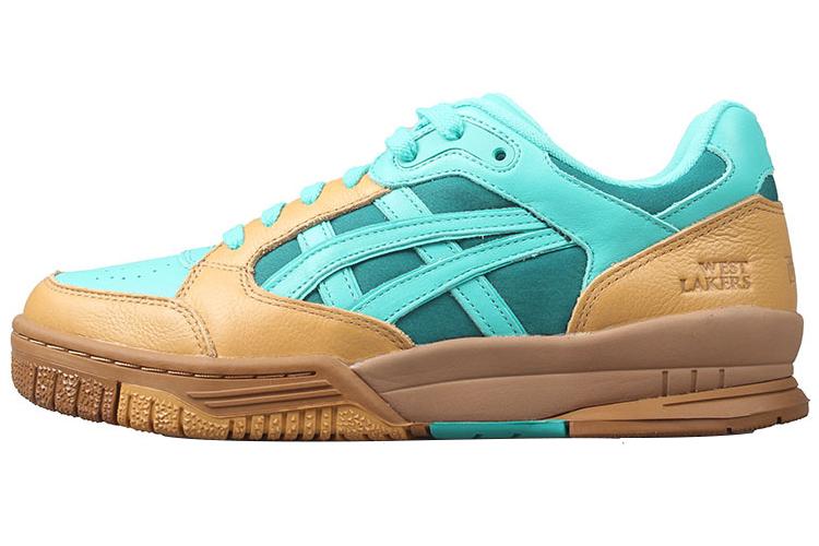 Кроссовки унисекс ASICS Gel-Spotlyte Xsneaker желтые/зеленые, 39.5 EU