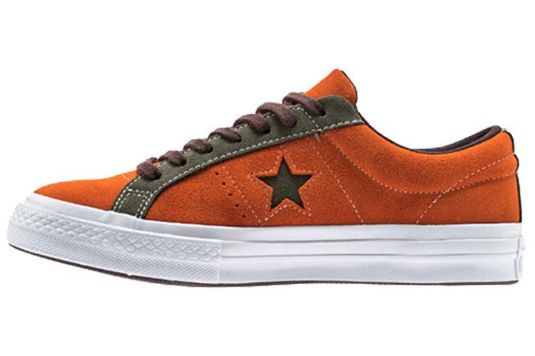 Кеды унисекс Converse One Star Ox Bold мандарин