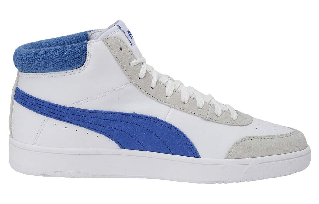 Кроссовки мужские PUMA Court Legend бело-синие, 42 EU