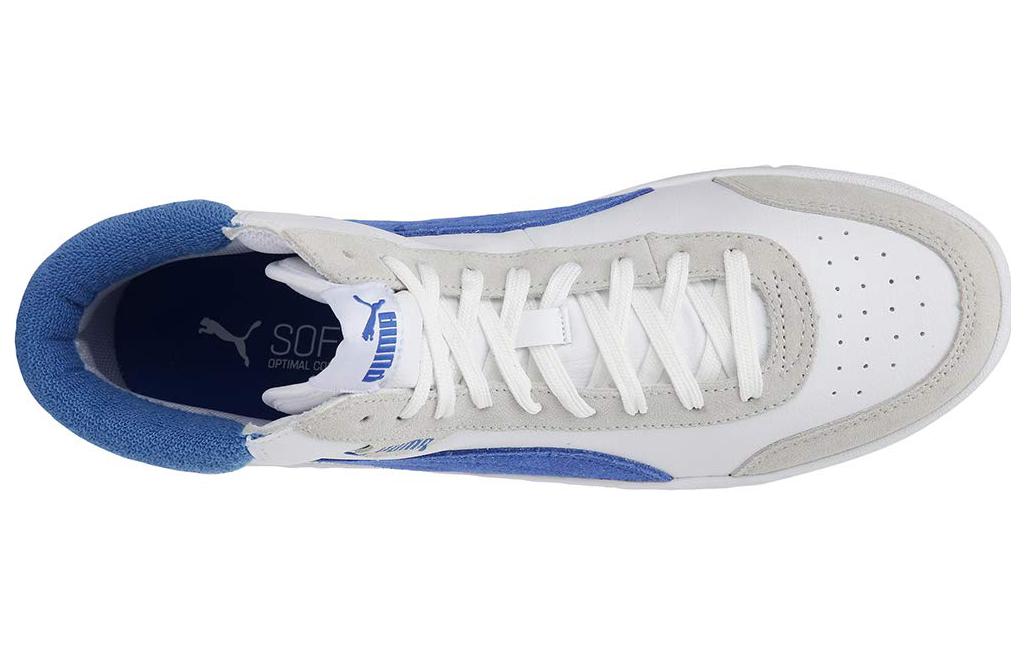 Кроссовки мужские PUMA Court Legend бело-синие, 42 EU