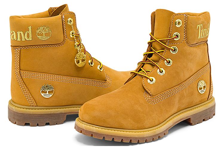 Ботинки женские Timberland 6 Inch Premium Waterproof Wheat Nubuck, 36 EU