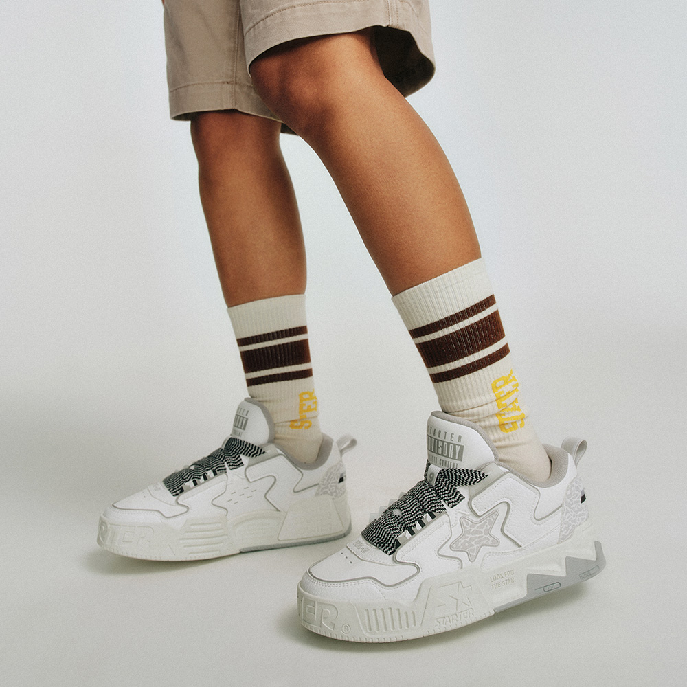 Кроссовки мужские STARTER Vol белые и серые, 39 EU