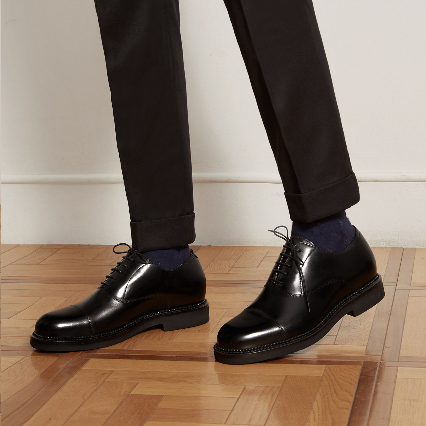 Деловые туфли мужские THOM WILLS B772-1 черные, 43 EU