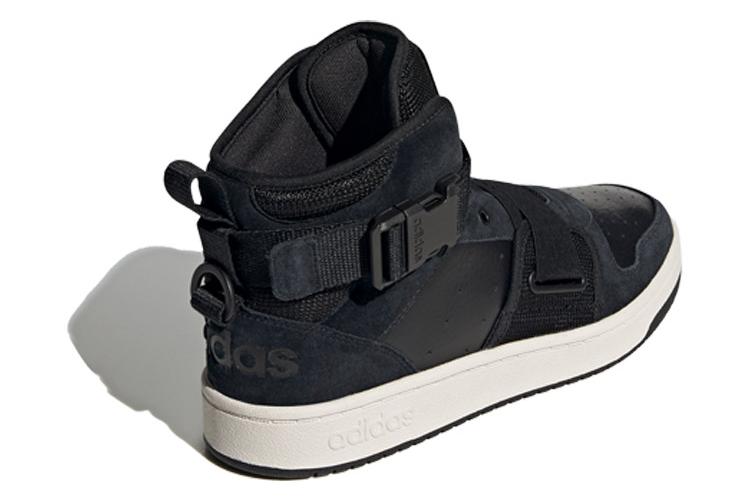 Спортивные кеды мужские Adidas Hoops 2.0 Utx черные, 41 1/3 EU