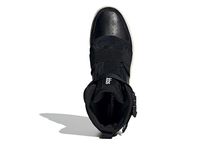 Спортивные кеды мужские Adidas Hoops 2.0 Utx черные, 41 1/3 EU