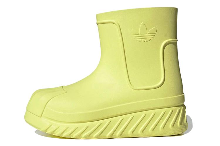 Резиновые сапоги женские Adidas AdiFOM Superstar Boot желтые, 35 2/3 EU