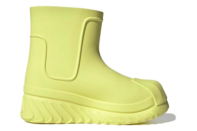 Резиновые сапоги женские Adidas AdiFOM Superstar Boot желтые, 35 2/3 EU