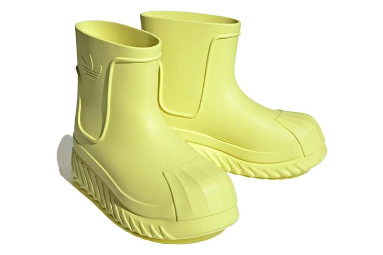 Резиновые сапоги женские Adidas AdiFOM Superstar Boot желтые, 35 2/3 EU