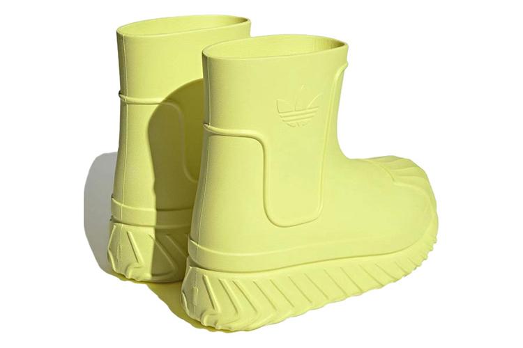 Резиновые сапоги женские Adidas AdiFOM Superstar Boot желтые, 35 2/3 EU
