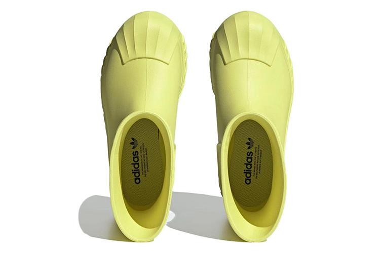 Резиновые сапоги женские Adidas AdiFOM Superstar Boot желтые, 35 2/3 EU