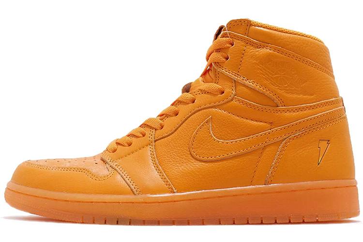 Кроссовки унисекс Jordan 1 Retro High Gatorade Orange Peel, 44 EU