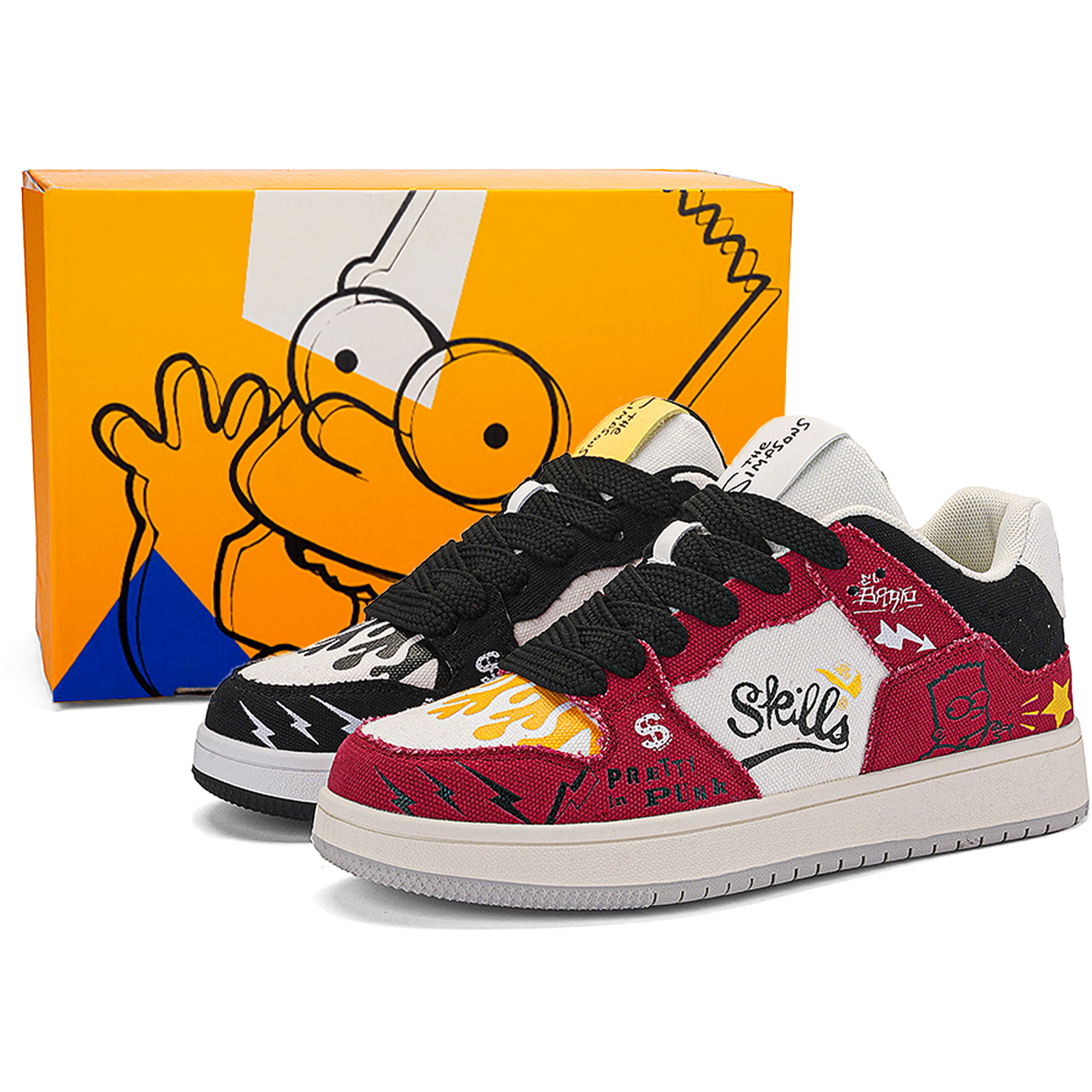 Кроссовки унисекс The Simpsons SPXFW230075U, 44 EU