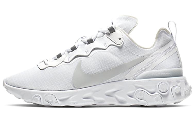 Кроссовки мужские Nike React Element 55 Se белые, 45 EU