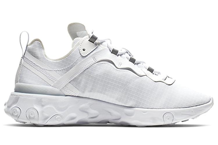 Кроссовки мужские Nike React Element 55 Se белые, 45 EU