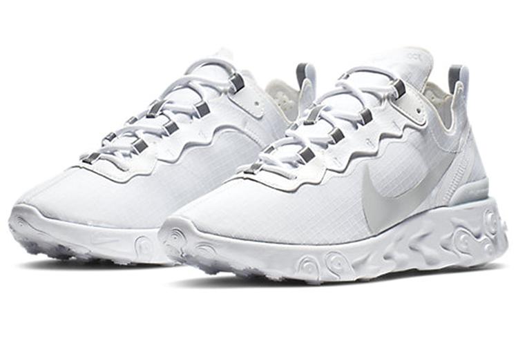 Кроссовки мужские Nike React Element 55 Se белые, 45 EU