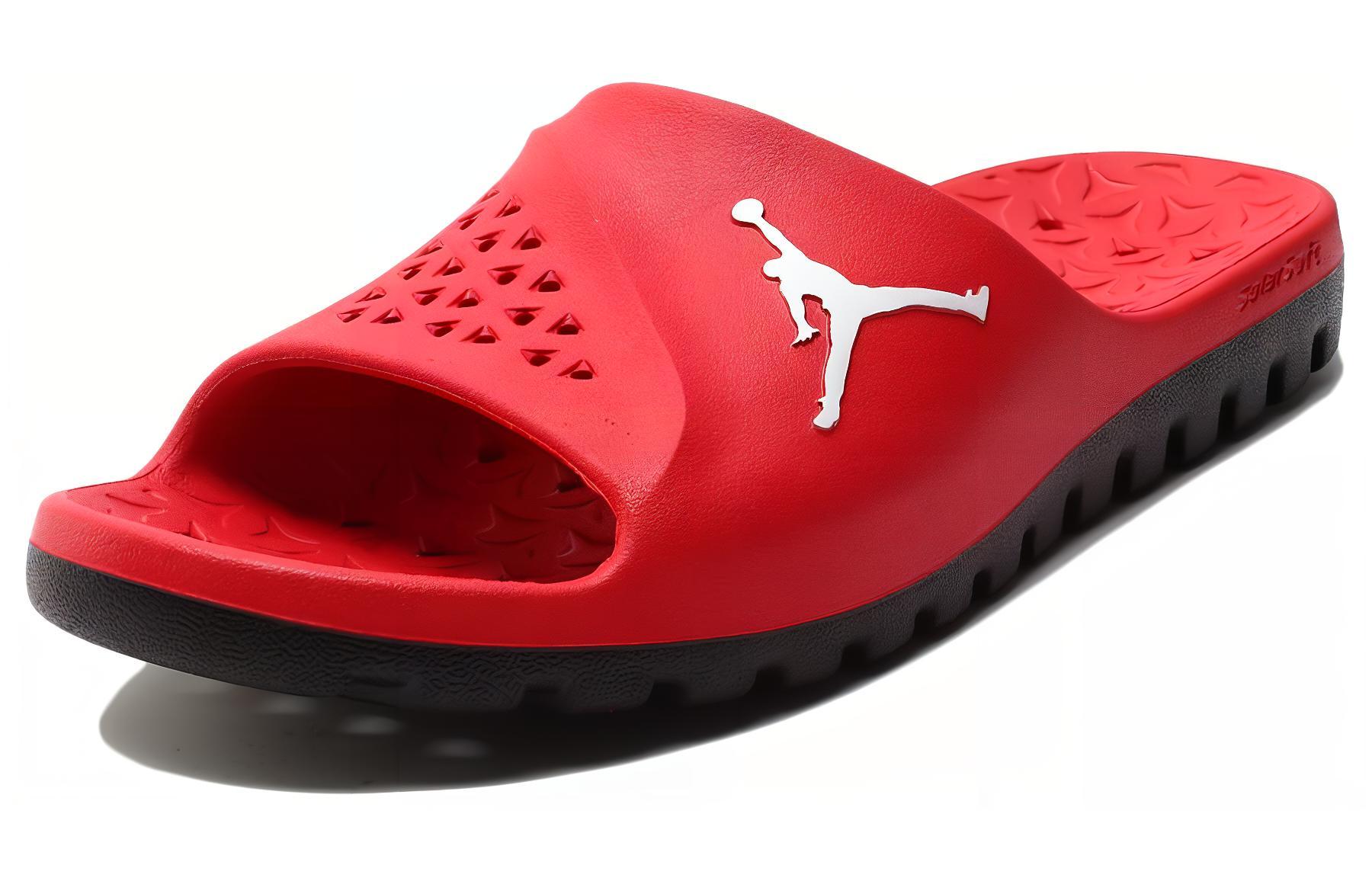 Шлепанцы мужские Air Jordan Super.Fly Team Slide красные, 46 EU