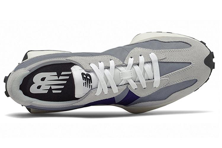 Кроссовки мужские New Balance 327 Rain Cloud Virtual Violet, 41.5 EU