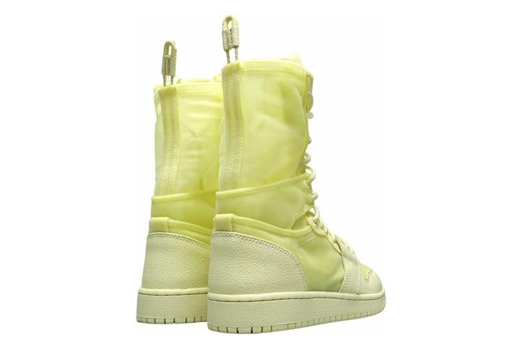 Спортивные кеды женские Jordan 1 Explorer XX неоново-зеленые, 36.5 EU