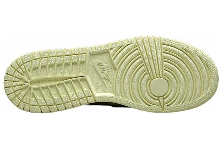 Спортивные кеды женские Jordan 1 Explorer XX неоново-зеленые, 36.5 EU