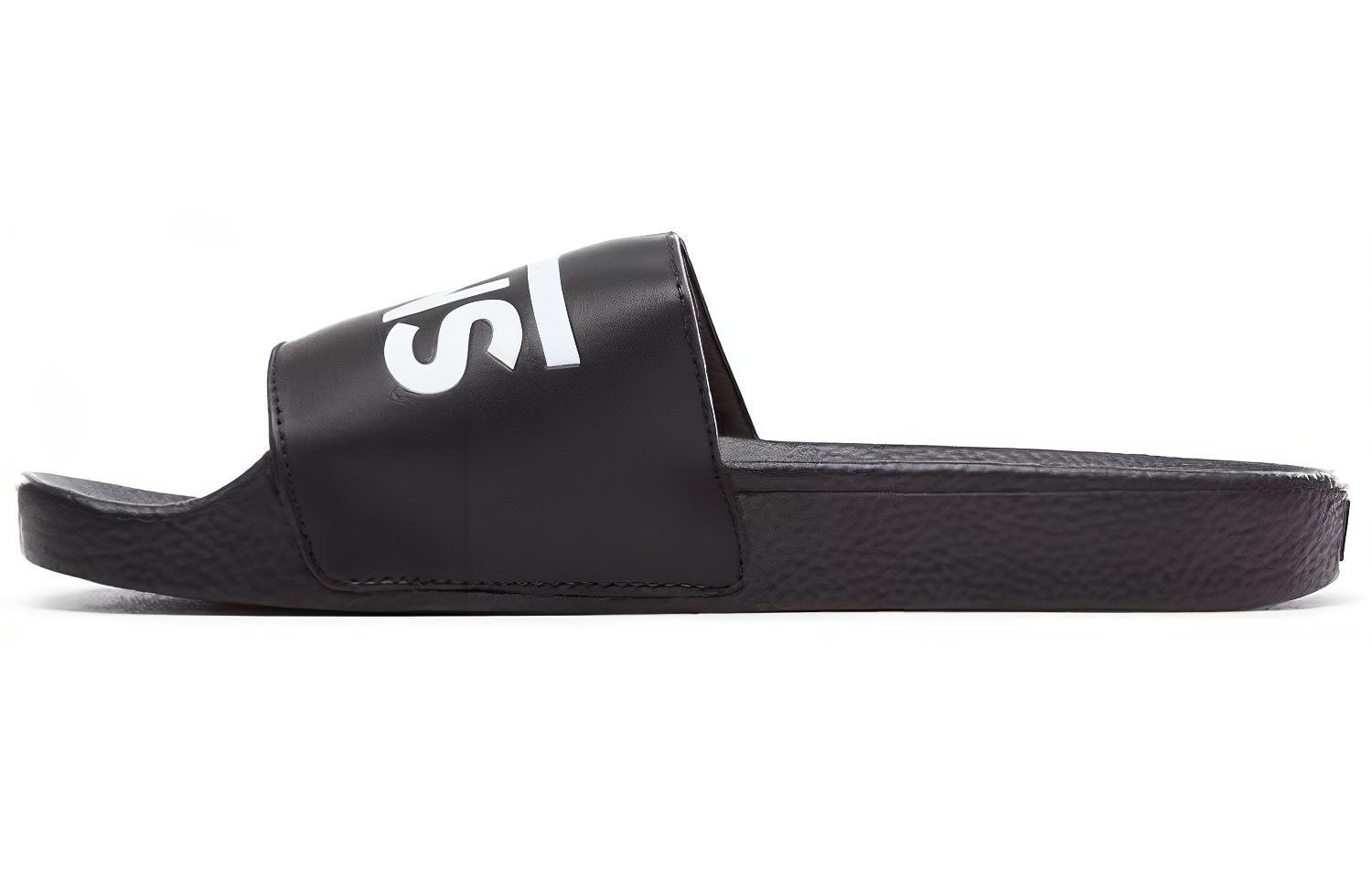Шлепанцы мужские Vans Slide On черные, 40.5 EU