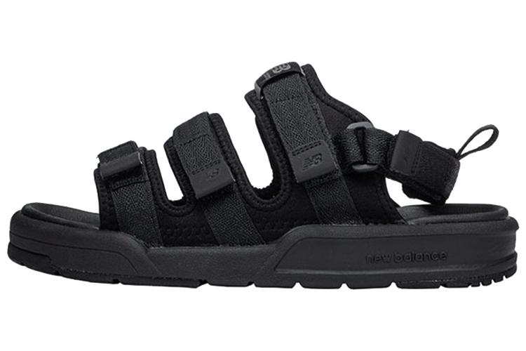 Сандалии унисекс New Balance SD3205BBW черные, 36 EU
