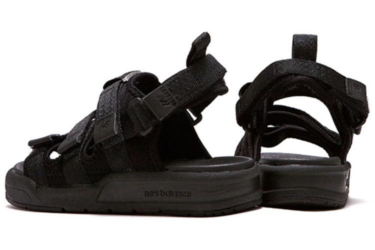 Сандалии унисекс New Balance SD3205BBW черные, 36 EU