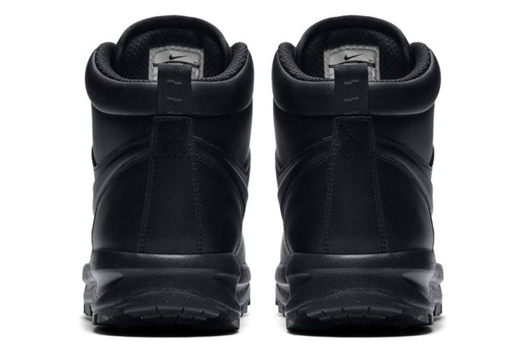 Утепленные галоши мужские Nike Manoa Leather черные, 36.5 EU