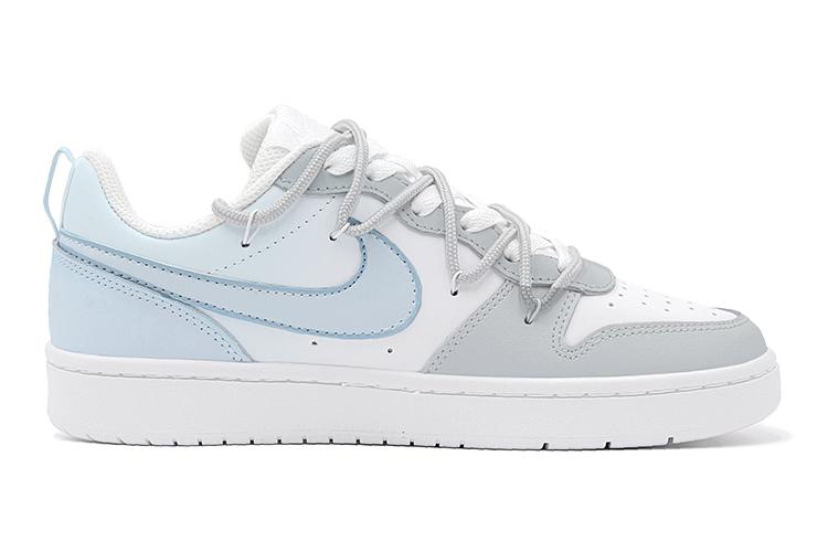 Кеды женские Nike Court Borough 2 Low GS Ice Blue, 38.5 EU