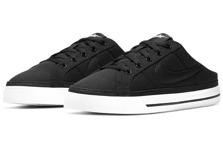 Шлепанцы женские Nike Court Legacy Mule черные, 36 EU