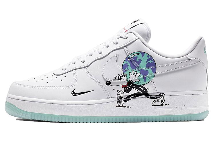 Кеды унисекс Nike Air Force 1 Low Flyleather QS Earth Day, 44 EU