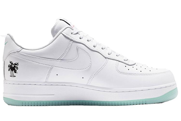 Кеды унисекс Nike Air Force 1 Low Flyleather QS Earth Day, 44 EU