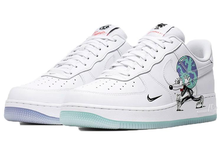 Кеды унисекс Nike Air Force 1 Low Flyleather QS Earth Day, 44 EU