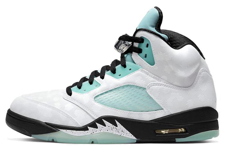 Кеды унисекс Jordan 5 Retro Island Green, 46 EU