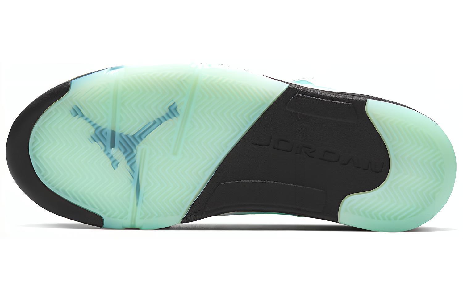 Кеды унисекс Jordan 5 Retro Island Green, 46 EU