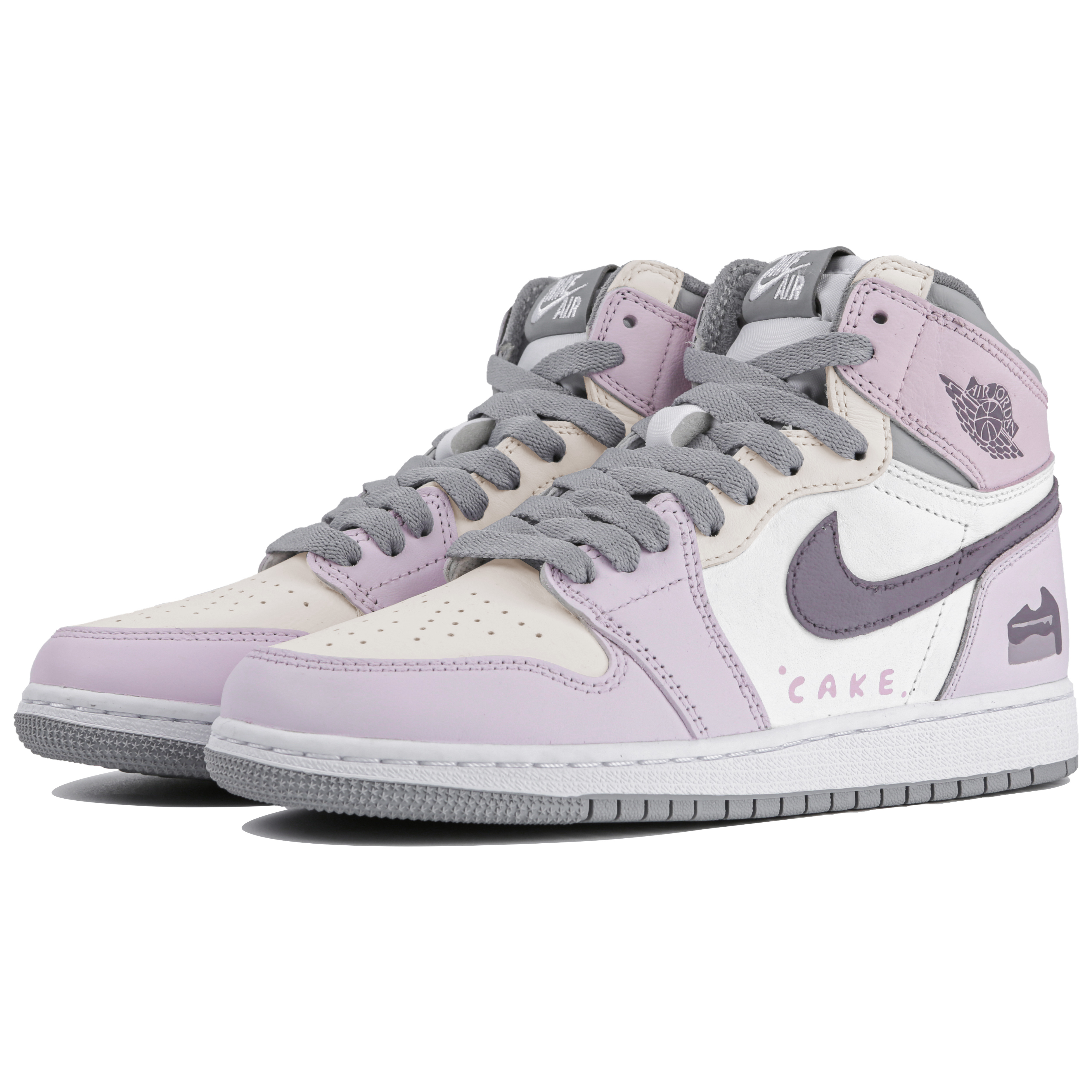 Кеды женские Jordan Air Jordan 1 High Top Vintage GS фиолетовые, 36 EU