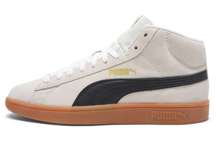 Кеды унисекс PUMA Smash V2 Mid Sd бежевые