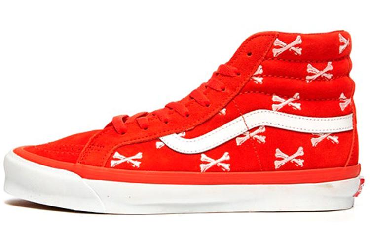 Кеды унисекс Vans Wtaps X OG SK8 Hi LX оранжевые