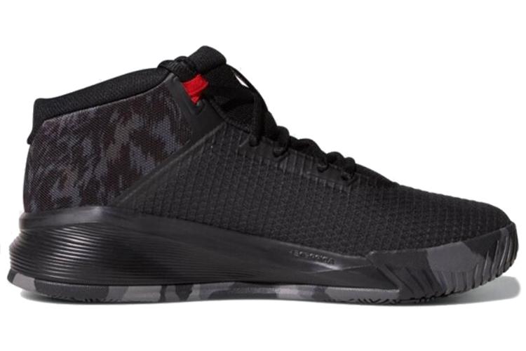 Баскетбольные кроссовки мужские Adidas D Lillard Brookfield черные, 45 1/3 EU