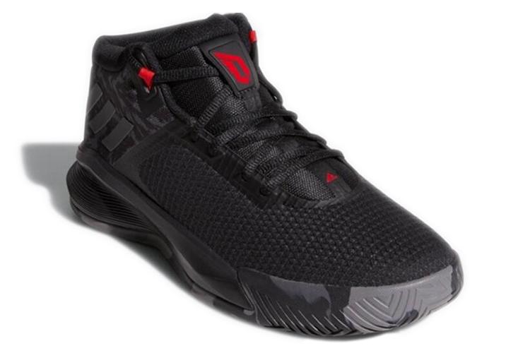 Баскетбольные кроссовки мужские Adidas D Lillard Brookfield черные, 45 1/3 EU