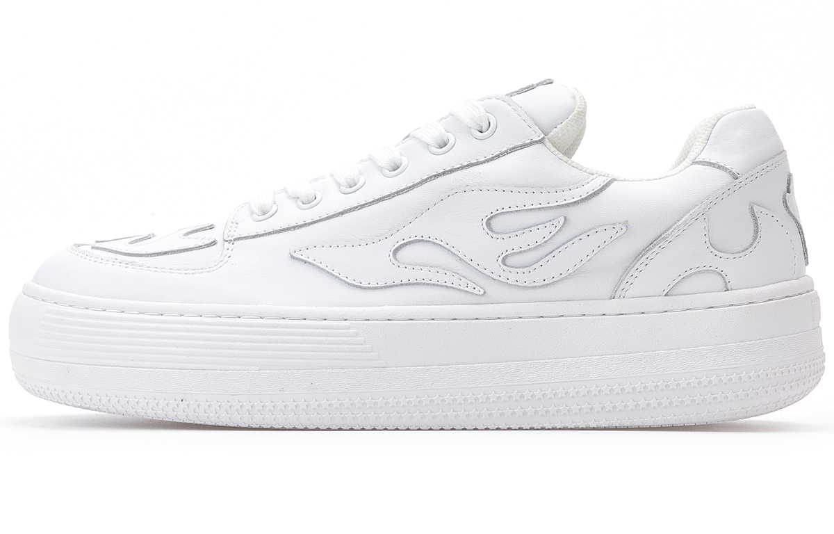 Кеды унисекс WILD PITCH Plunge Low Top белые