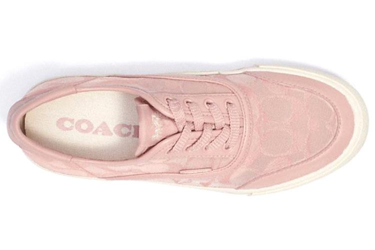 Кеды женские Coach CitySole розовые и белые, 37.5 EU