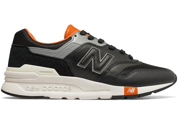 Кроссовки мужские New Balance AH5253 004 D черные, оранжевые, белые, 40 EU
